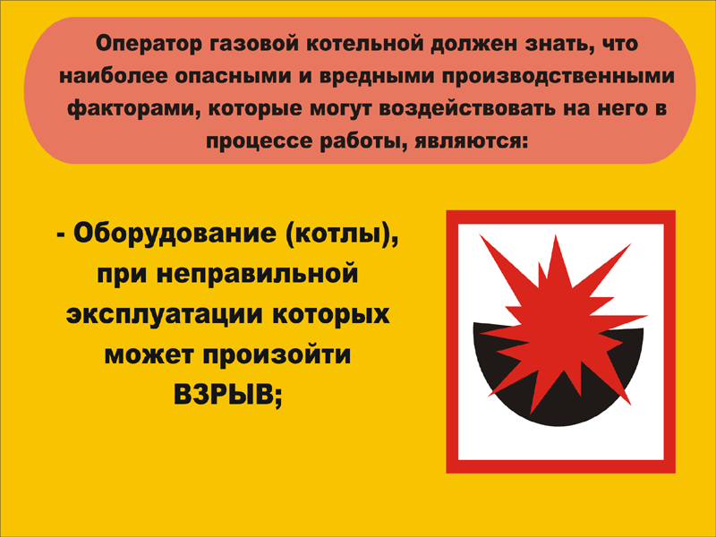 инструкция по охране труда операторам газовой котельной